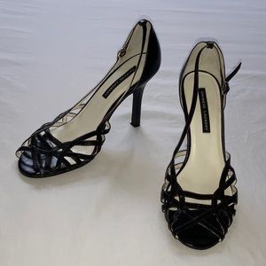 Chinese Laundry black strappy heels 9B